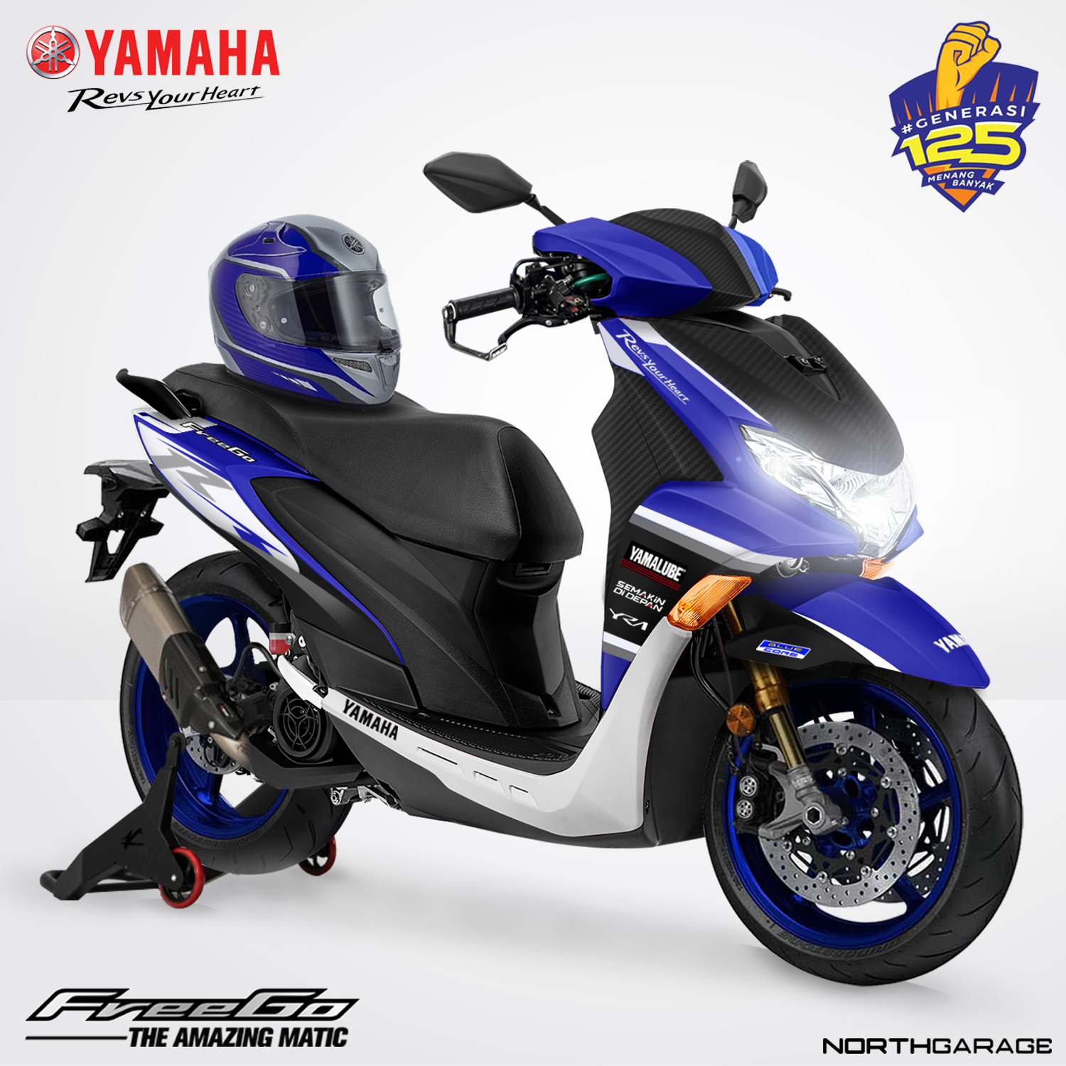 Yamaha FreeGo Modifikasi
