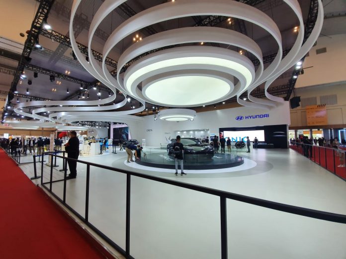 Booth Hyundai di GIIAS 2021