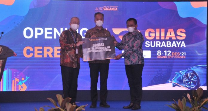 GAIKINDO donasi tiket GIIAS Surabaya 2021